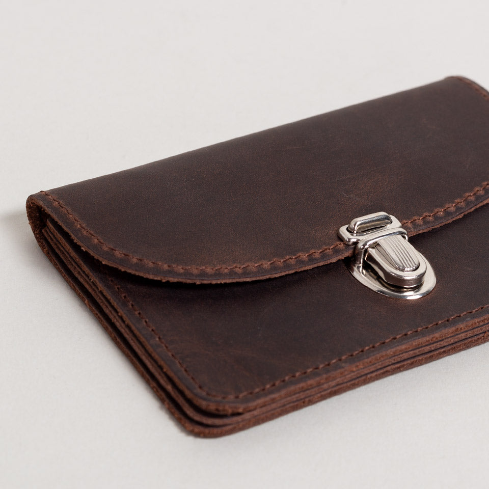 Borsa groß Geldbörse aus Leder