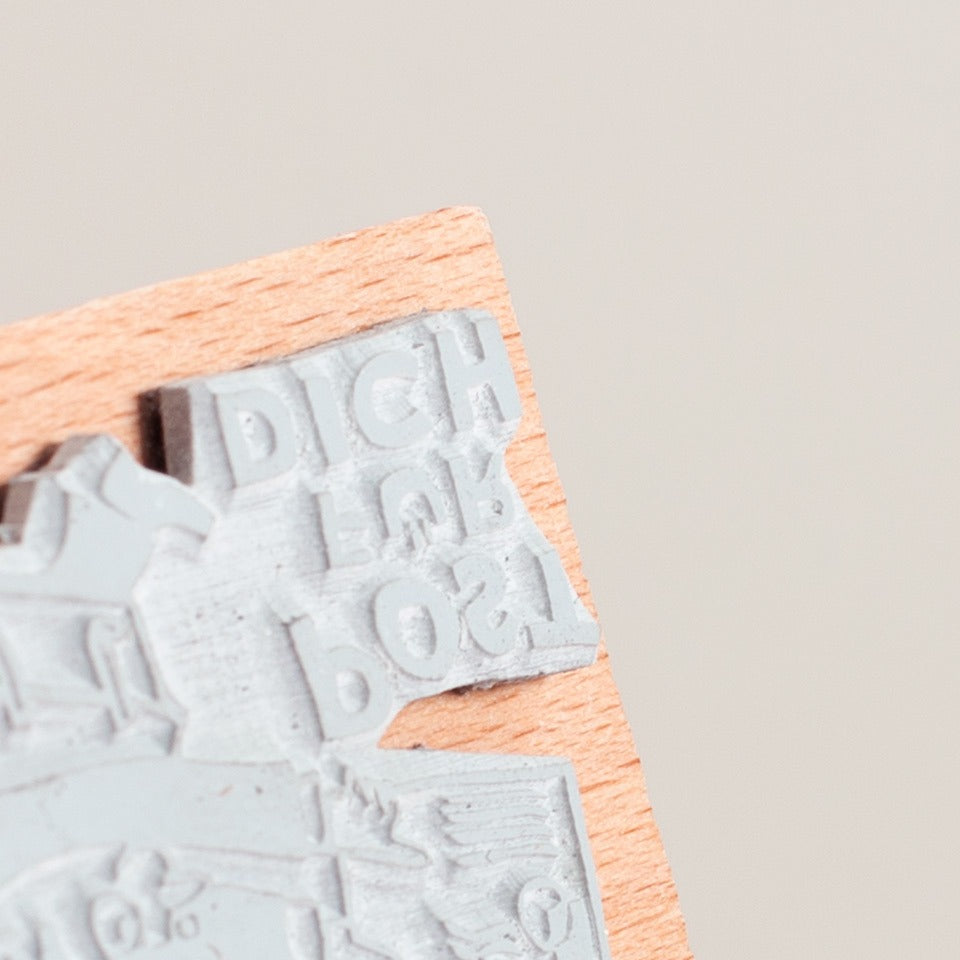 Stempel Igelfamilie / von uns