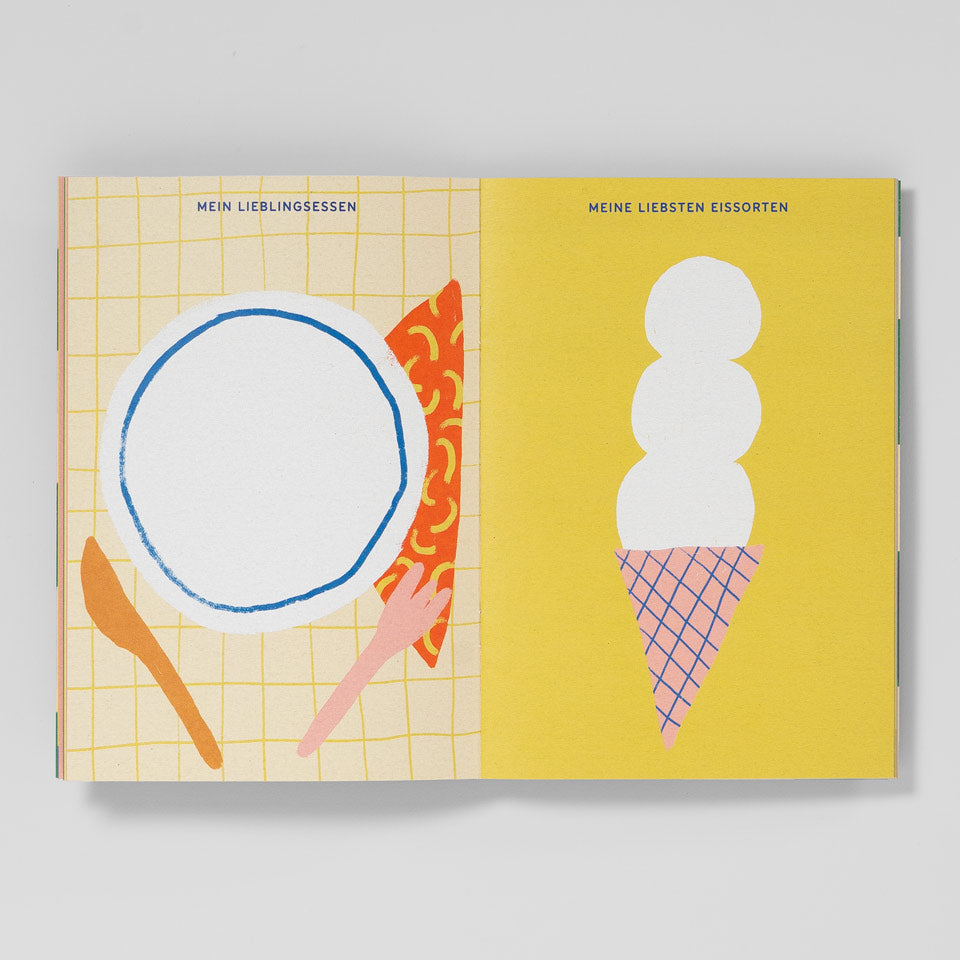 Kreativbuch Kinder / Buch über mich