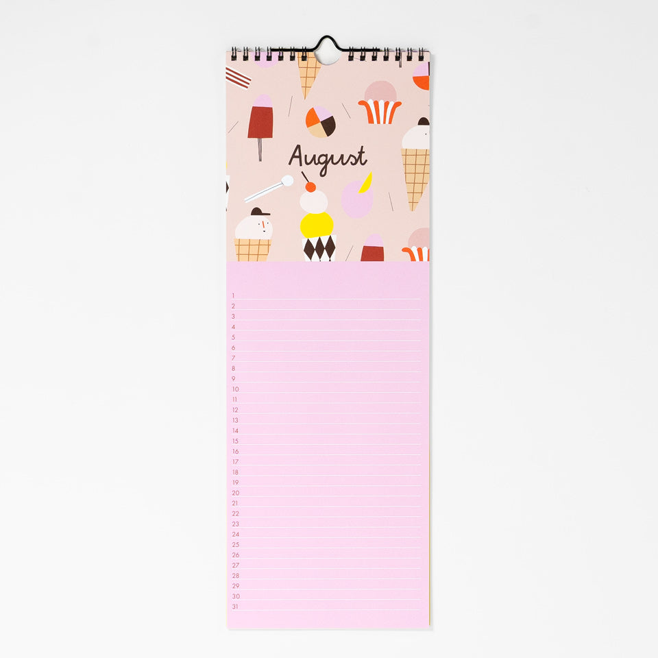 Immerwährender Geburtstagskalender "Cute"