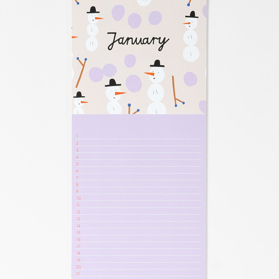 Immerwährender Geburtstagskalender "Cute"