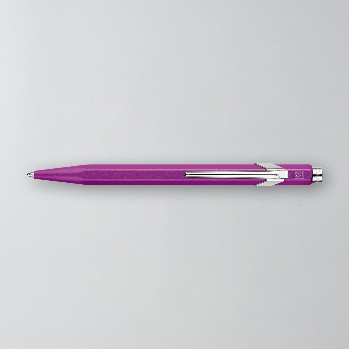 Kugelschreiber 849 Colormat-X in Violett, mattes Aluminiumgehäuse