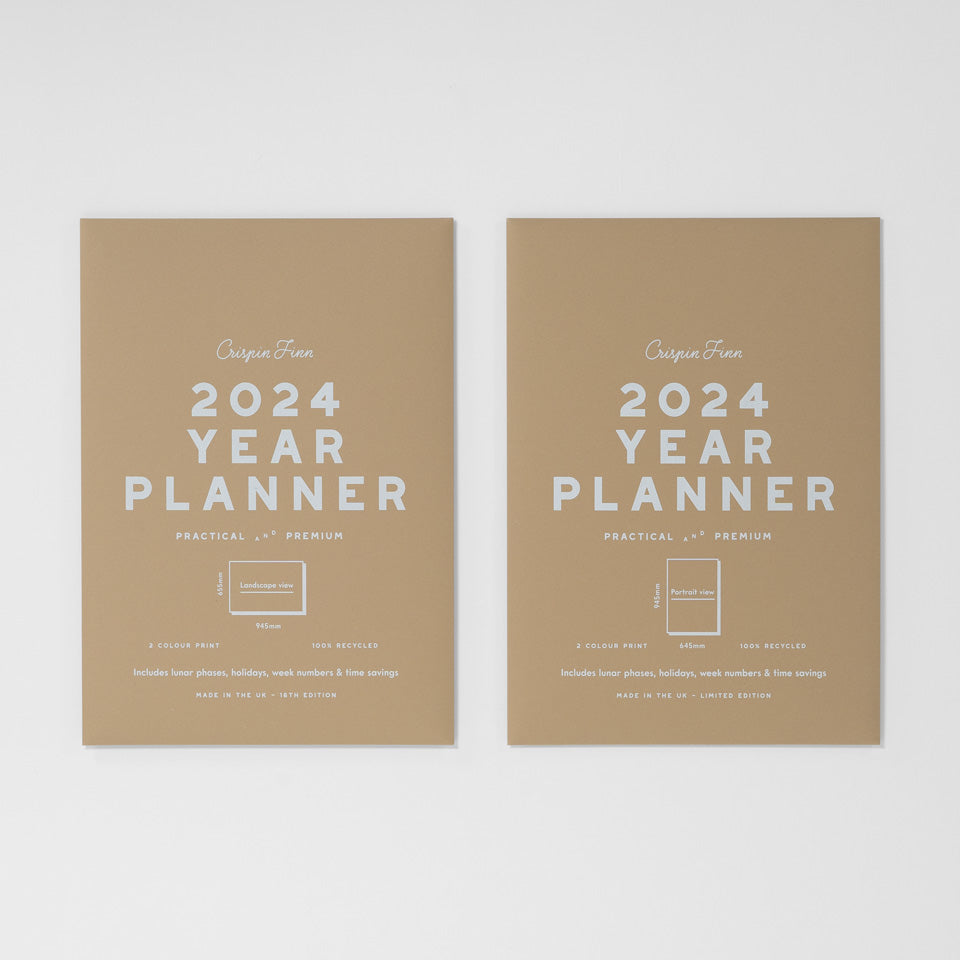 Year Planner 2026 / Wandkalender hoch