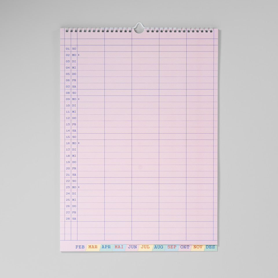 Familienkalender Eisenhauer 2026 A3