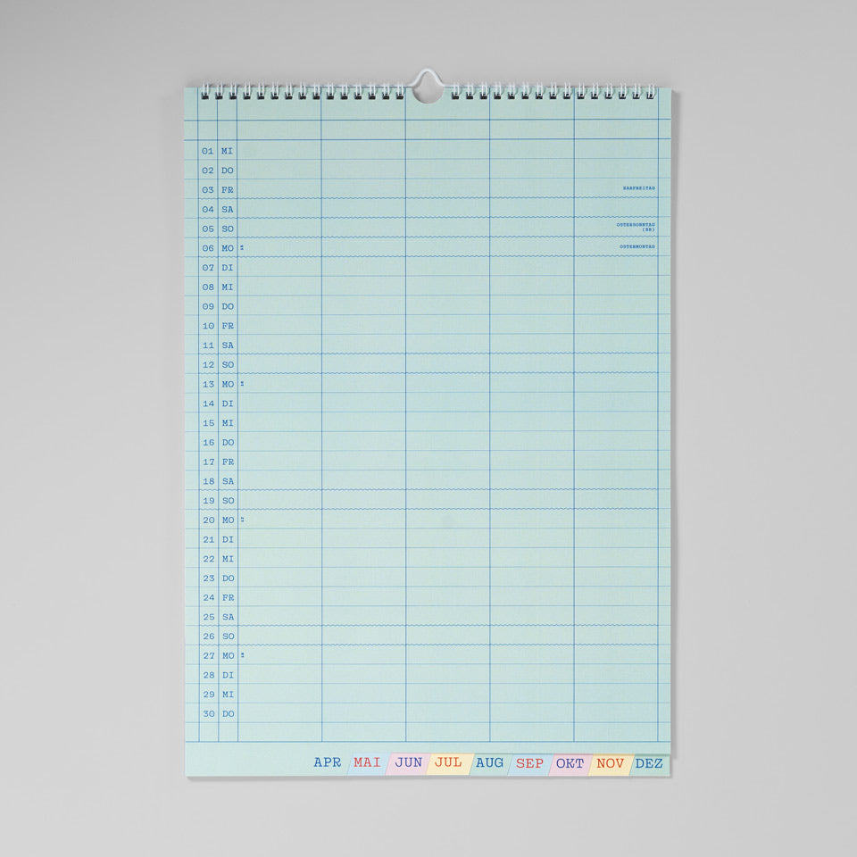 Familienkalender Eisenhauer 2026 A3
