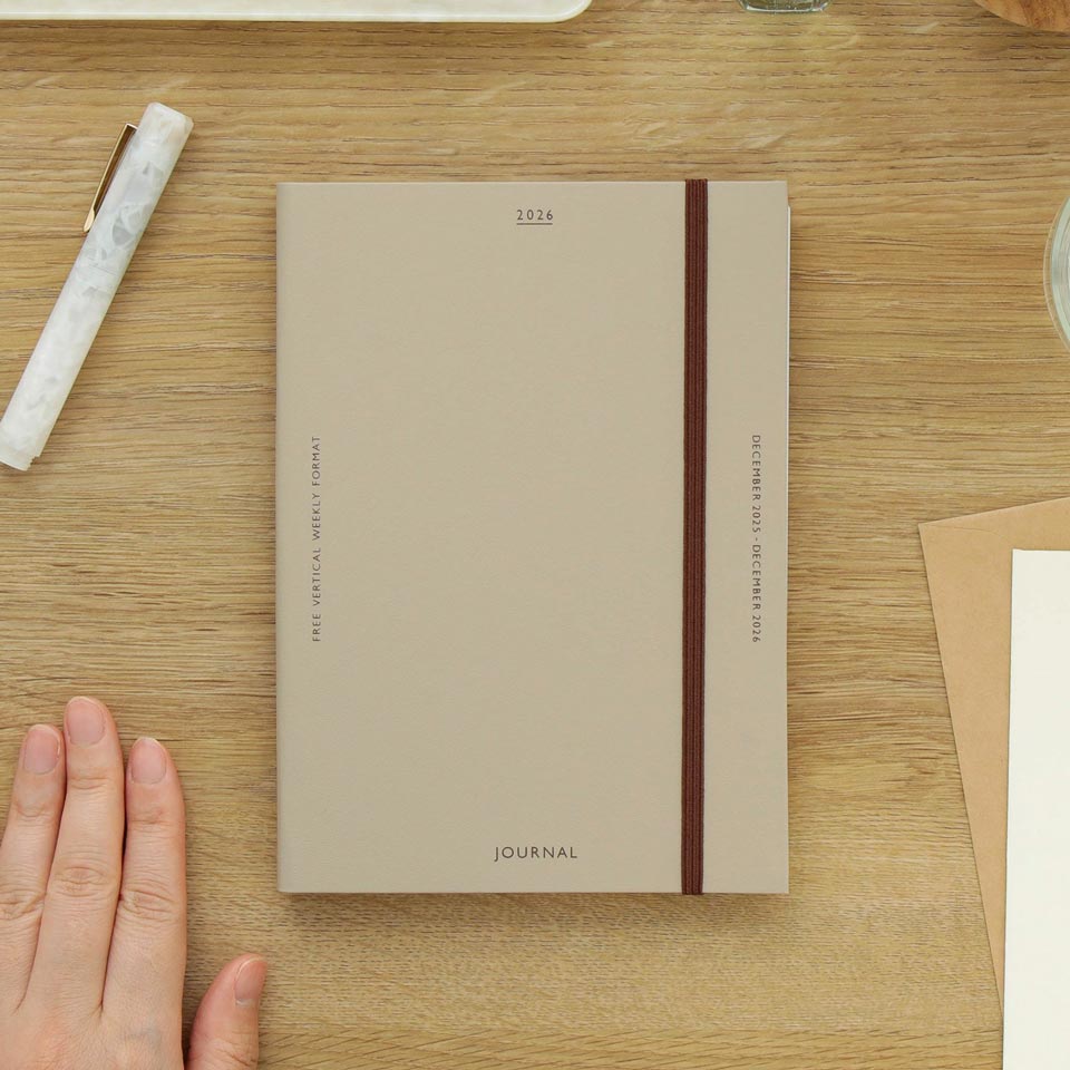 Journal Kalender 2026 / Diary Katy Weekly B6