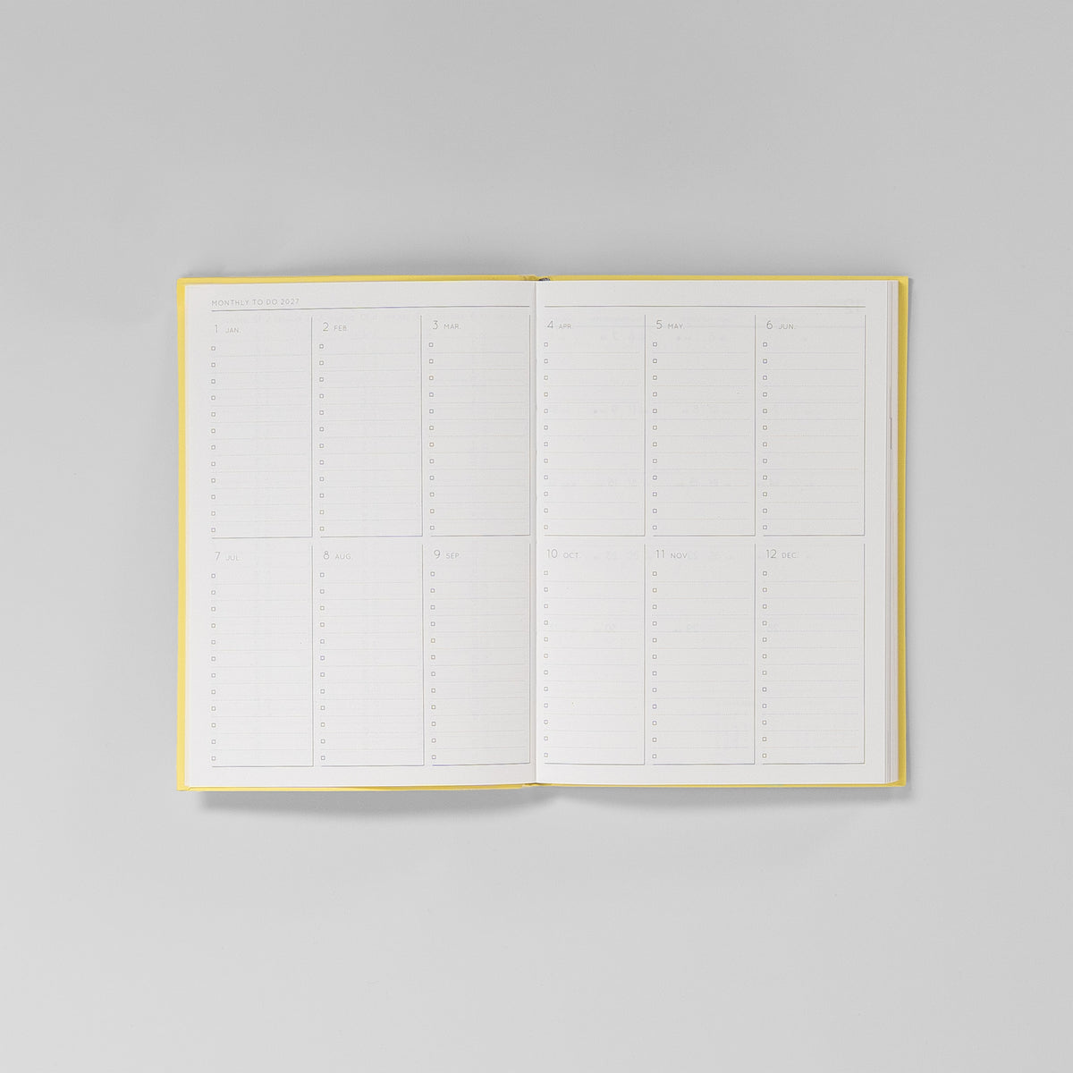 Monats-To-do-Liste im Katy Journalkalender