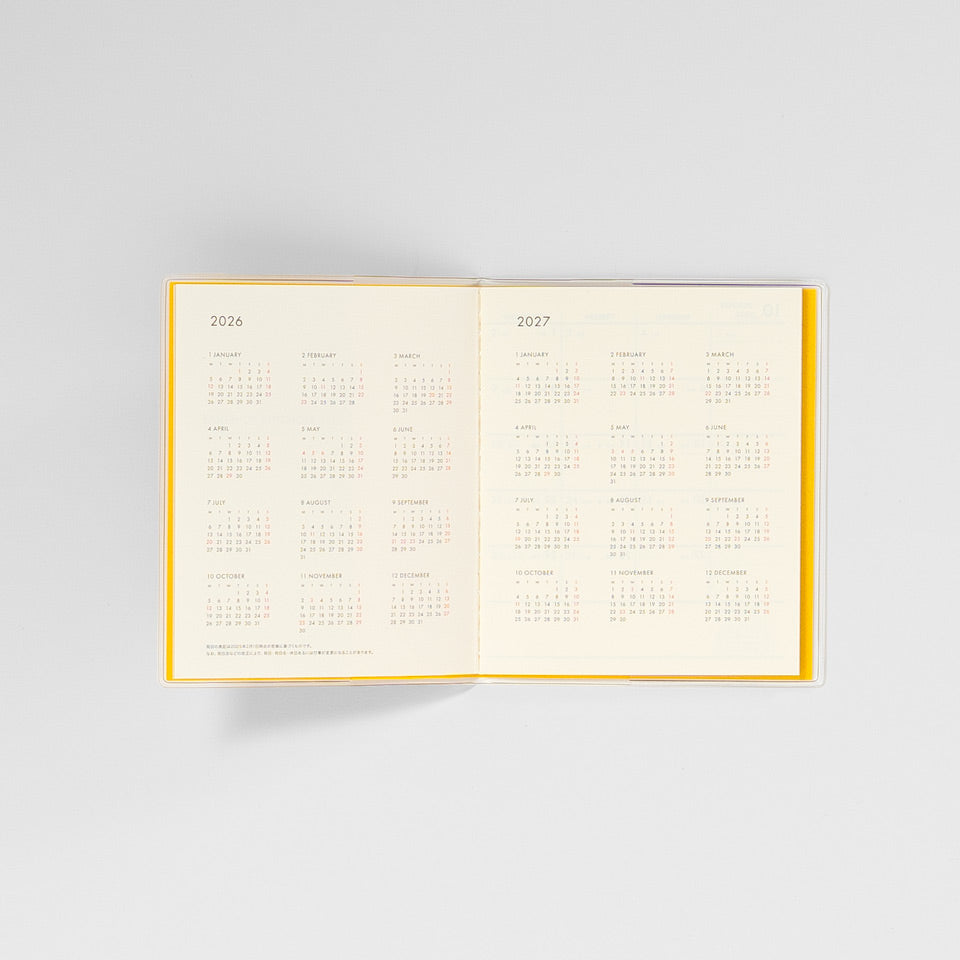 Monatskalender 2026 / Diary Nähe Square