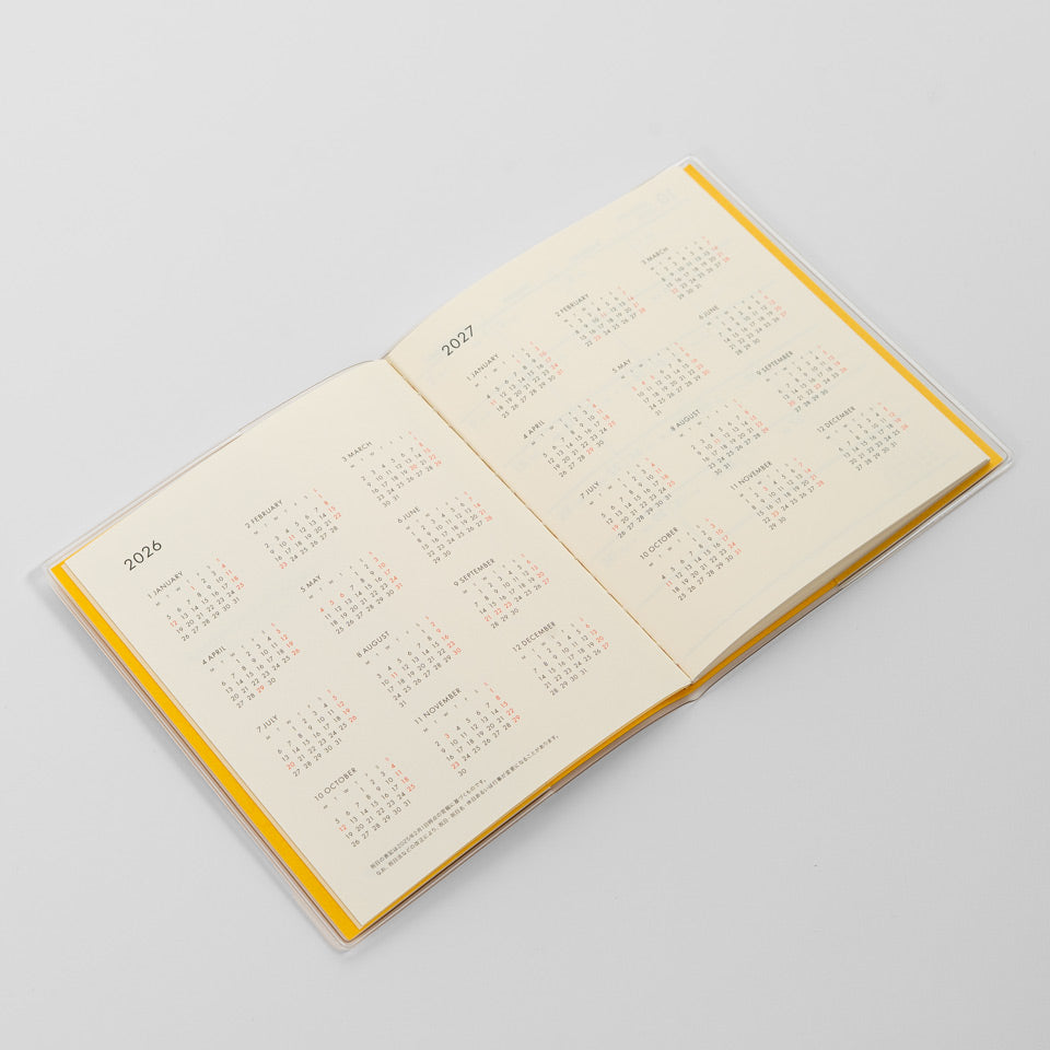 Monatskalender 2026 / Diary Nähe Square