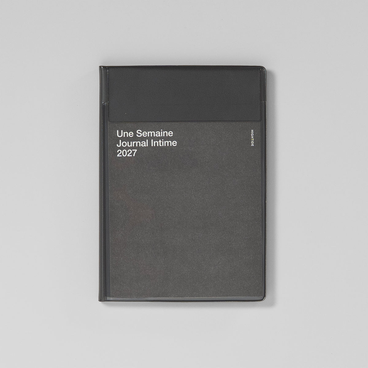 Wochenkalender Iris B6 in Darkgrey – Ansicht von vorne #Farbe_Dark Grey
