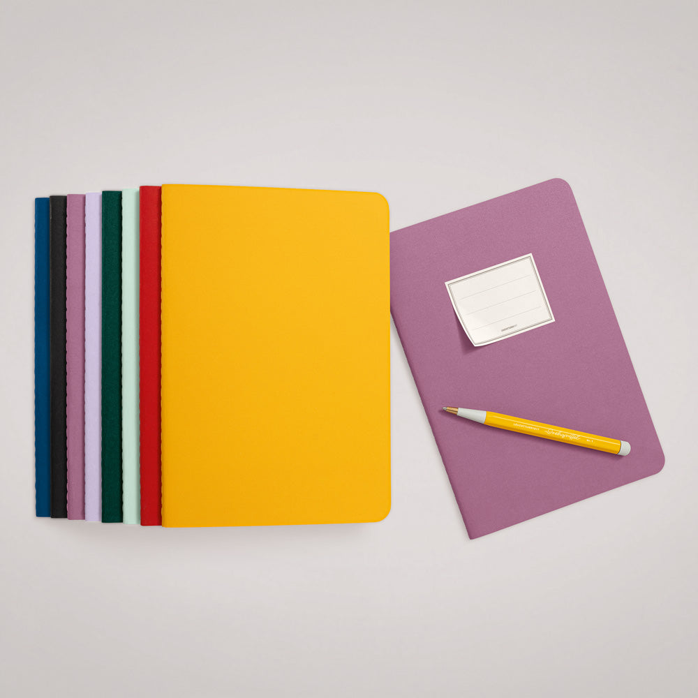 Jottbook Pur A5 (Medium), Farbübersicht aller erhältlichen Einbandfarben