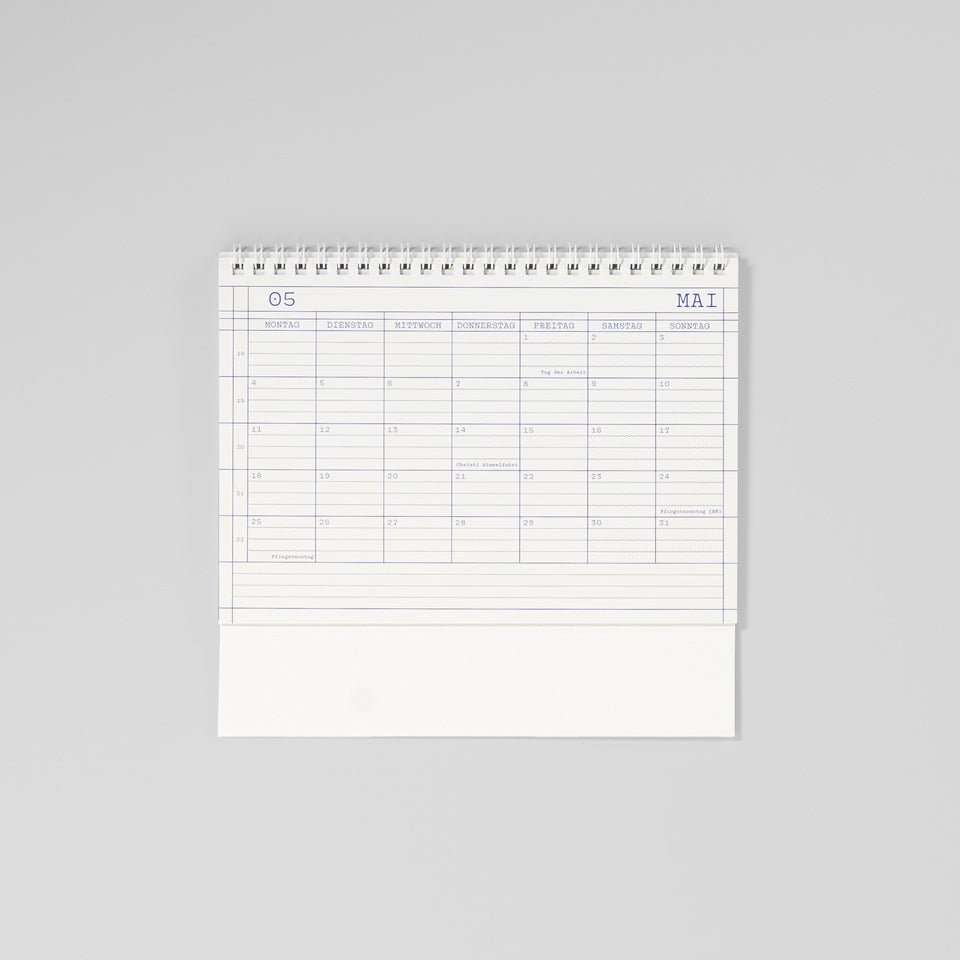 Eisenhauer Tischkalender A5 Monat 2026