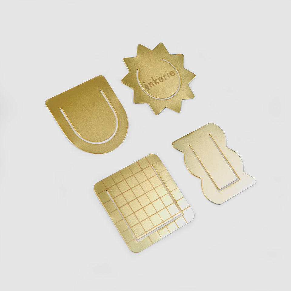Lesezeichen Metall 4er Set