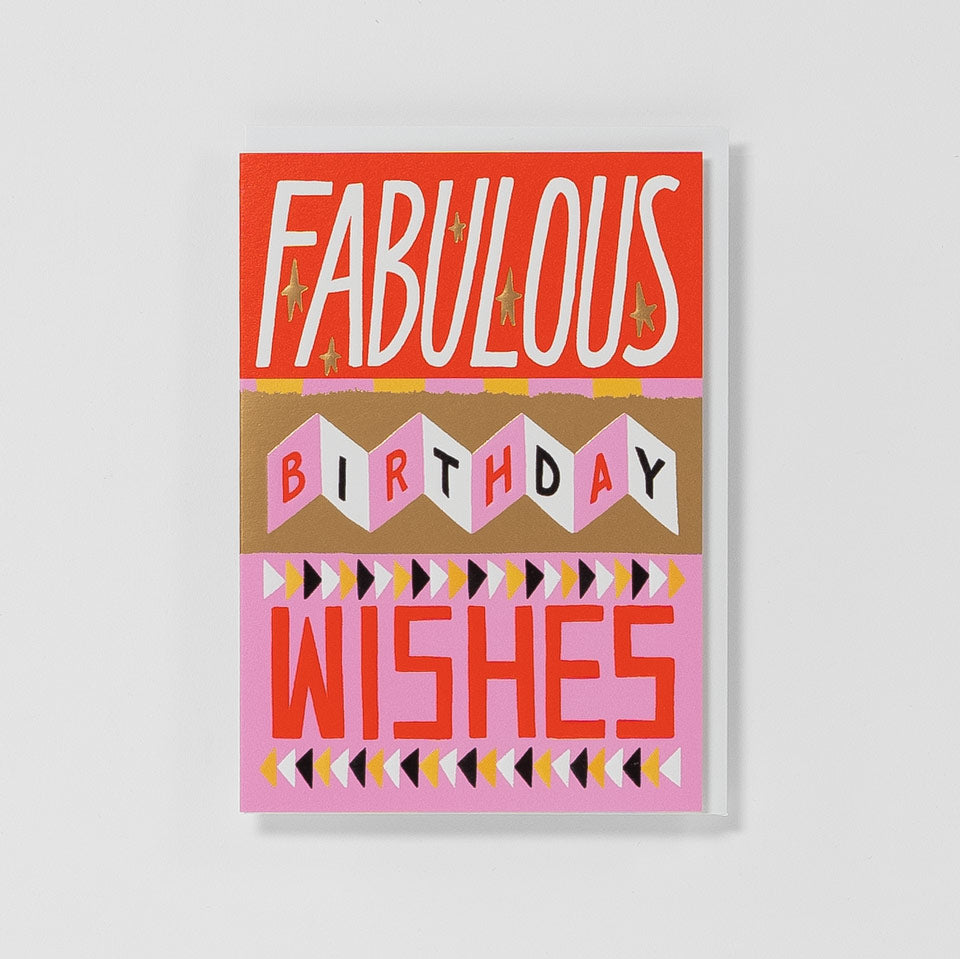 Geburtstagskarte Fabulous Birthday