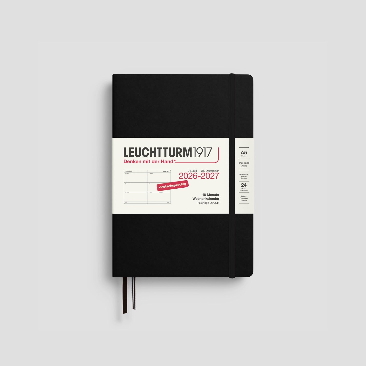 18 Monate Wochenkalender 2026/2027