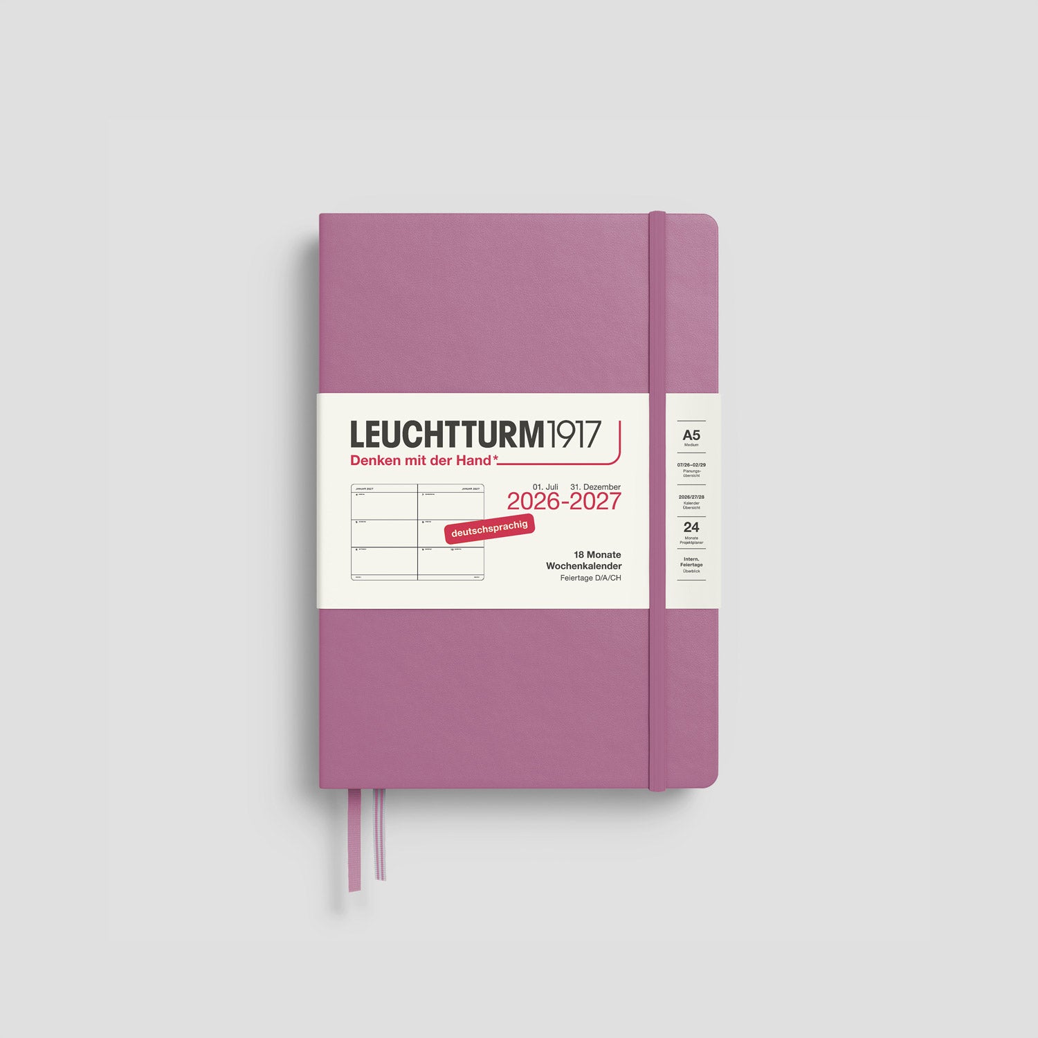 18 Monate Wochenkalender 2026/2027