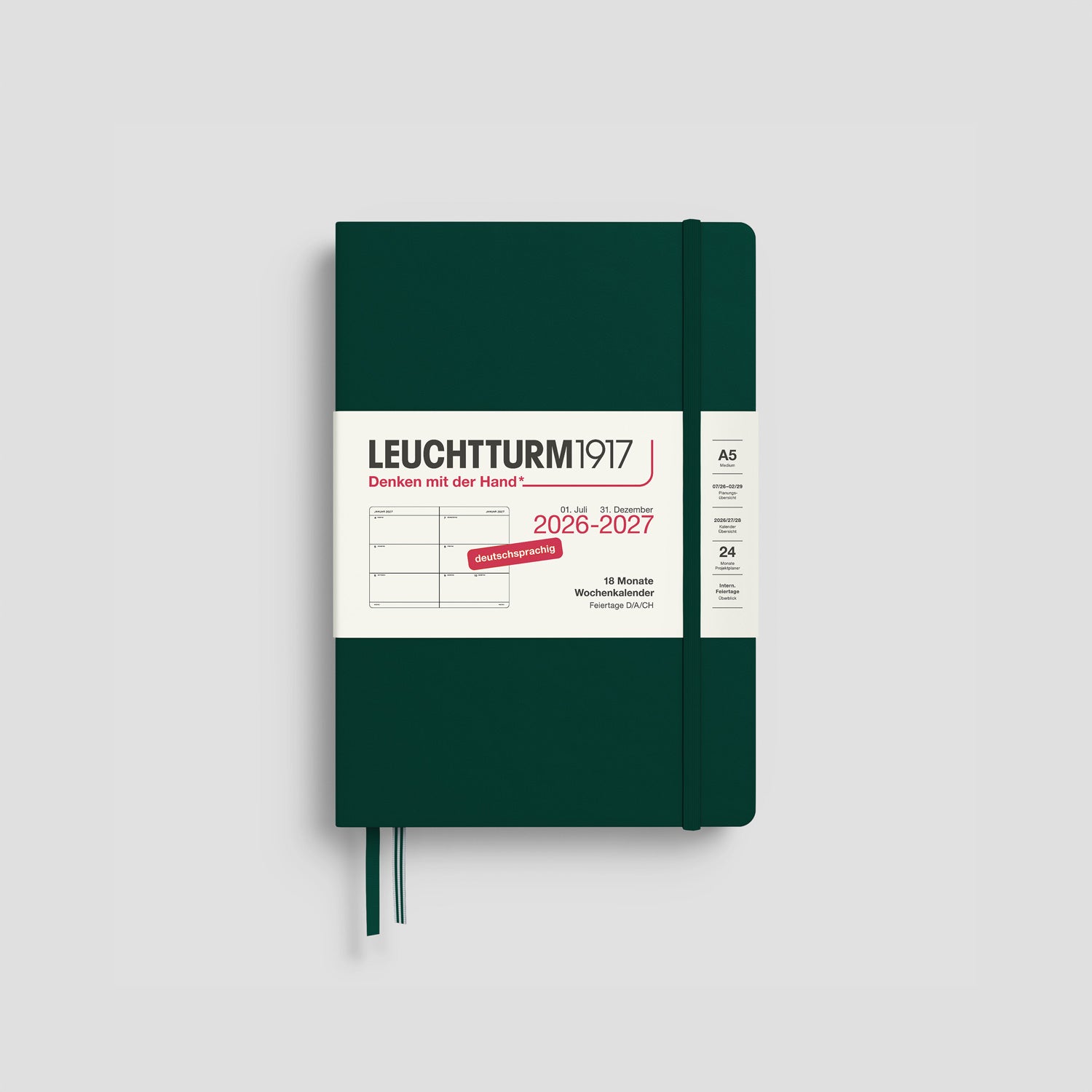 18 Monate Wochenkalender 2026/2027