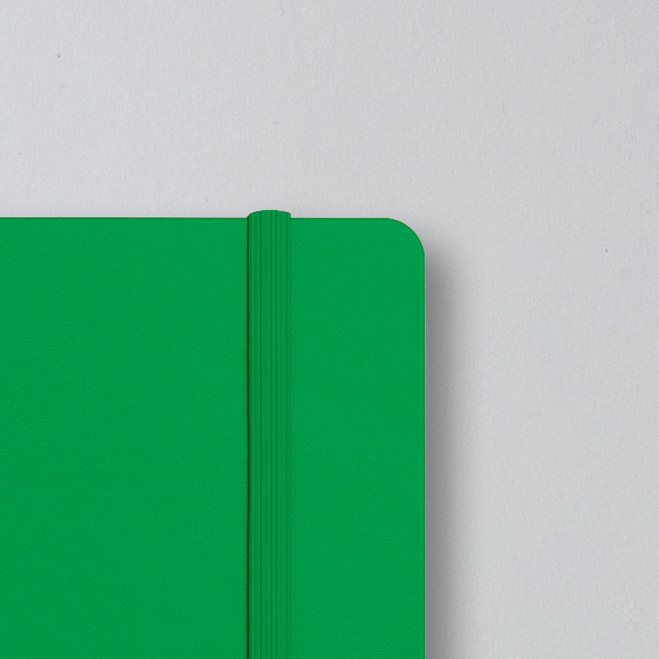 Wochenkalender und Notizbuch 2026 liniert / Hardcover