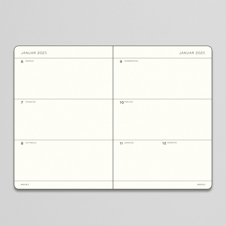 Wochenkalender 2026 / Softcover