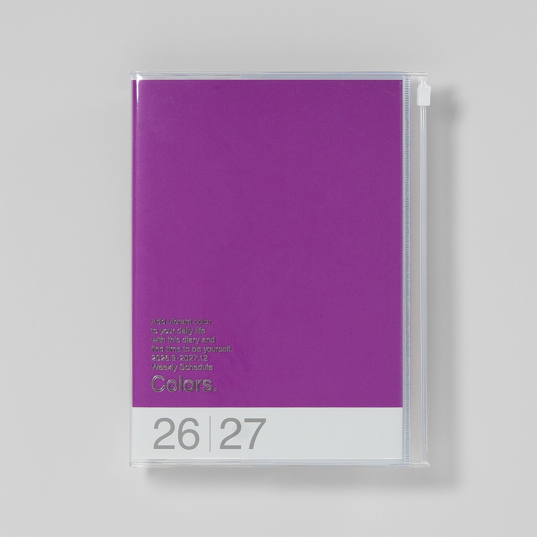 Mark's Taschenkalender A5 2026/27, Farbe Violett #Farbe_Purple