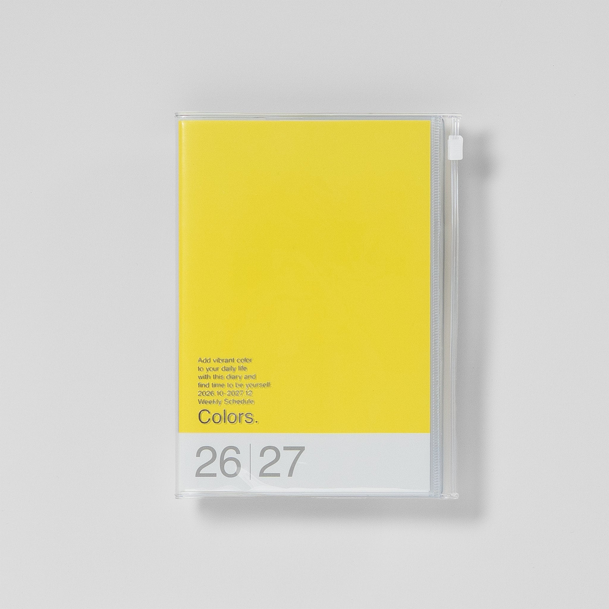Mark's Taschenkalender B6 2026/27, Farbe Gelb #Farbe_Yellow