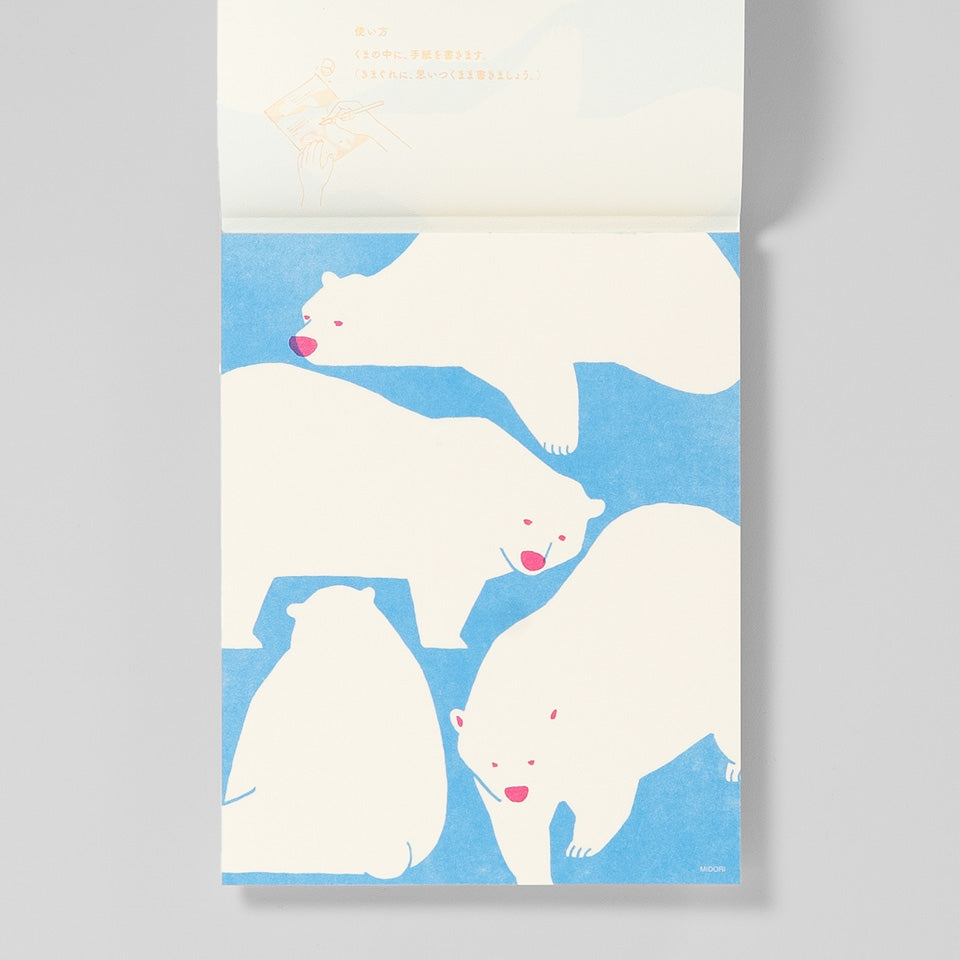 Briefpapier Eisbären
