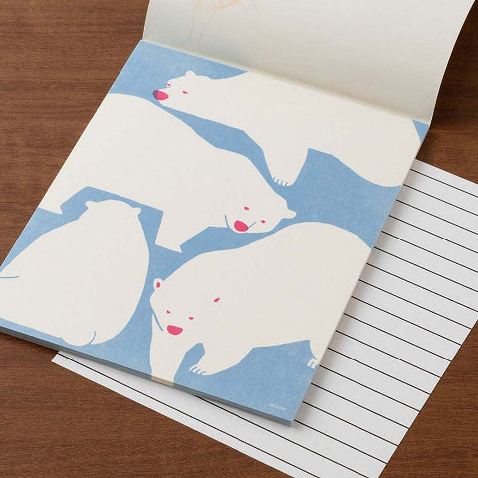 Eisbären Set Briefpapier mit Umschlägen