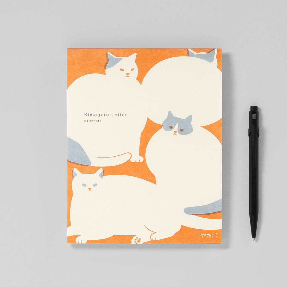 Katzen Set Briefpapier mit Umschlägen