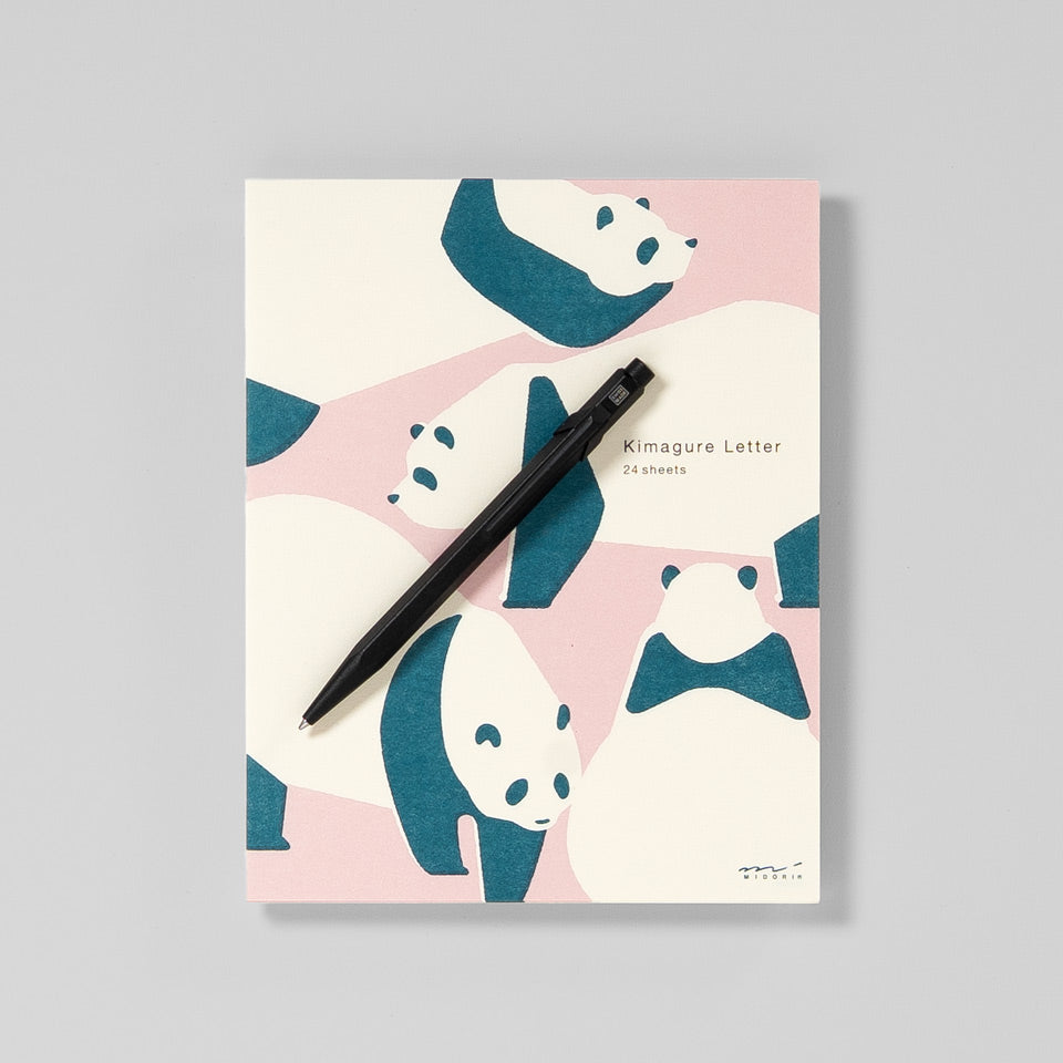 Panda Set Briefpapier mit Umschlägen