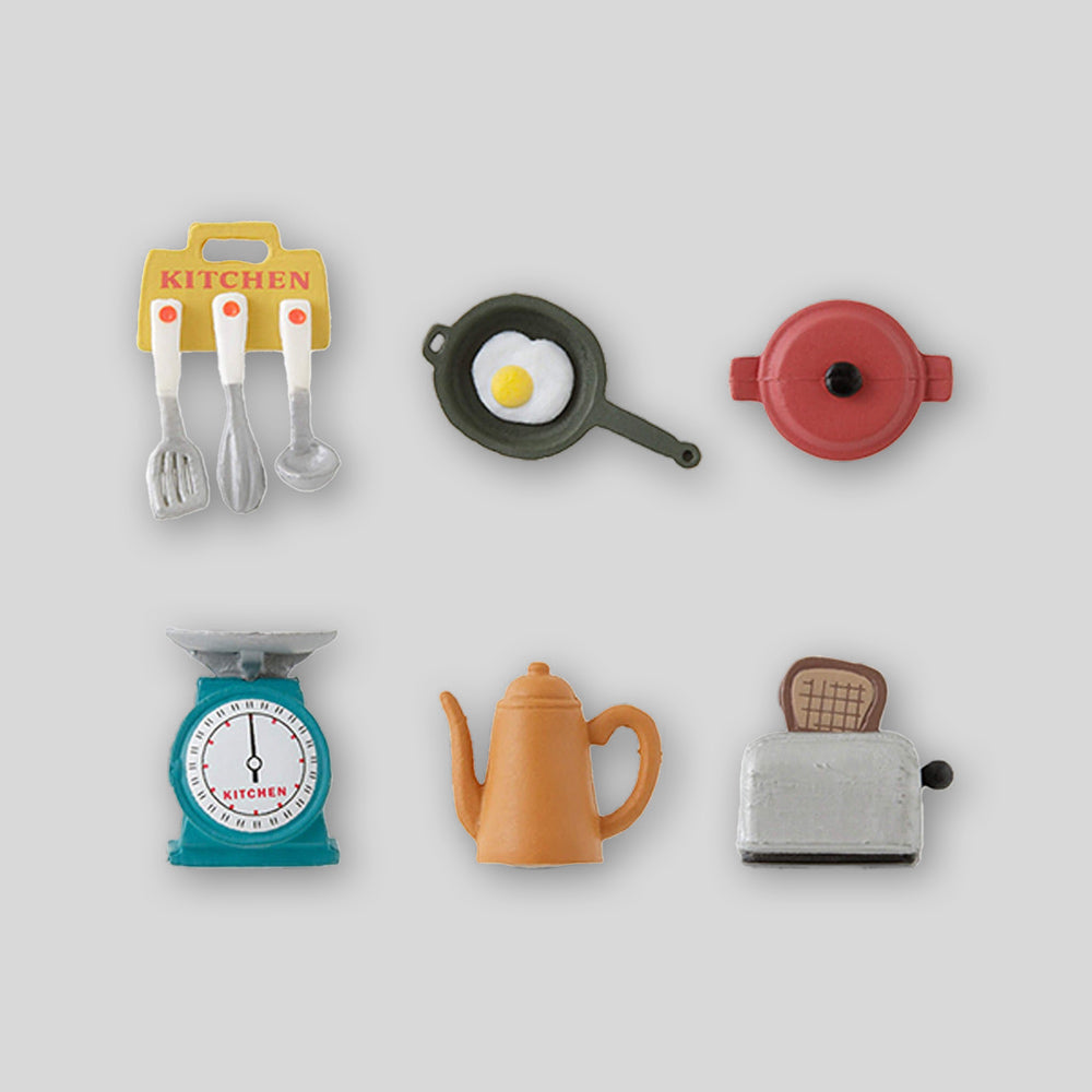 Mini-Magnete Küchengeräte 6er Set
