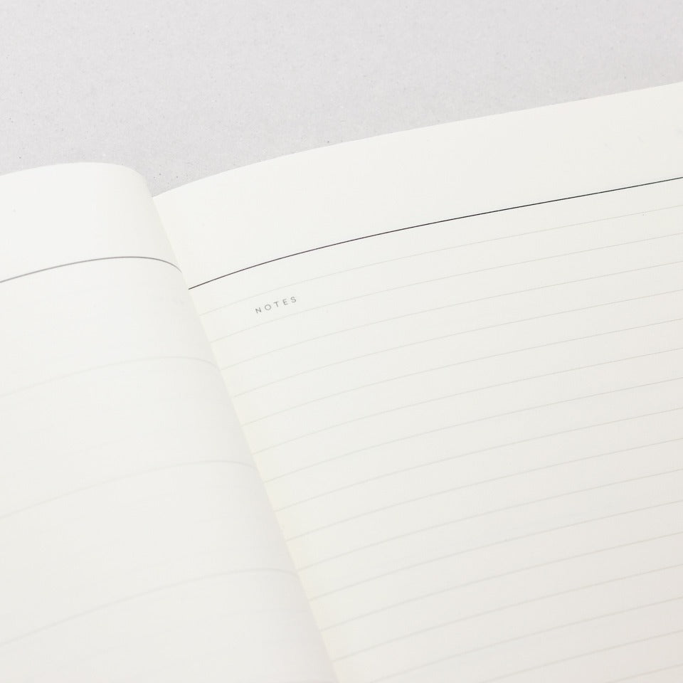 undatierter Kalender Notem dunkelblau / Even Weekly Journal