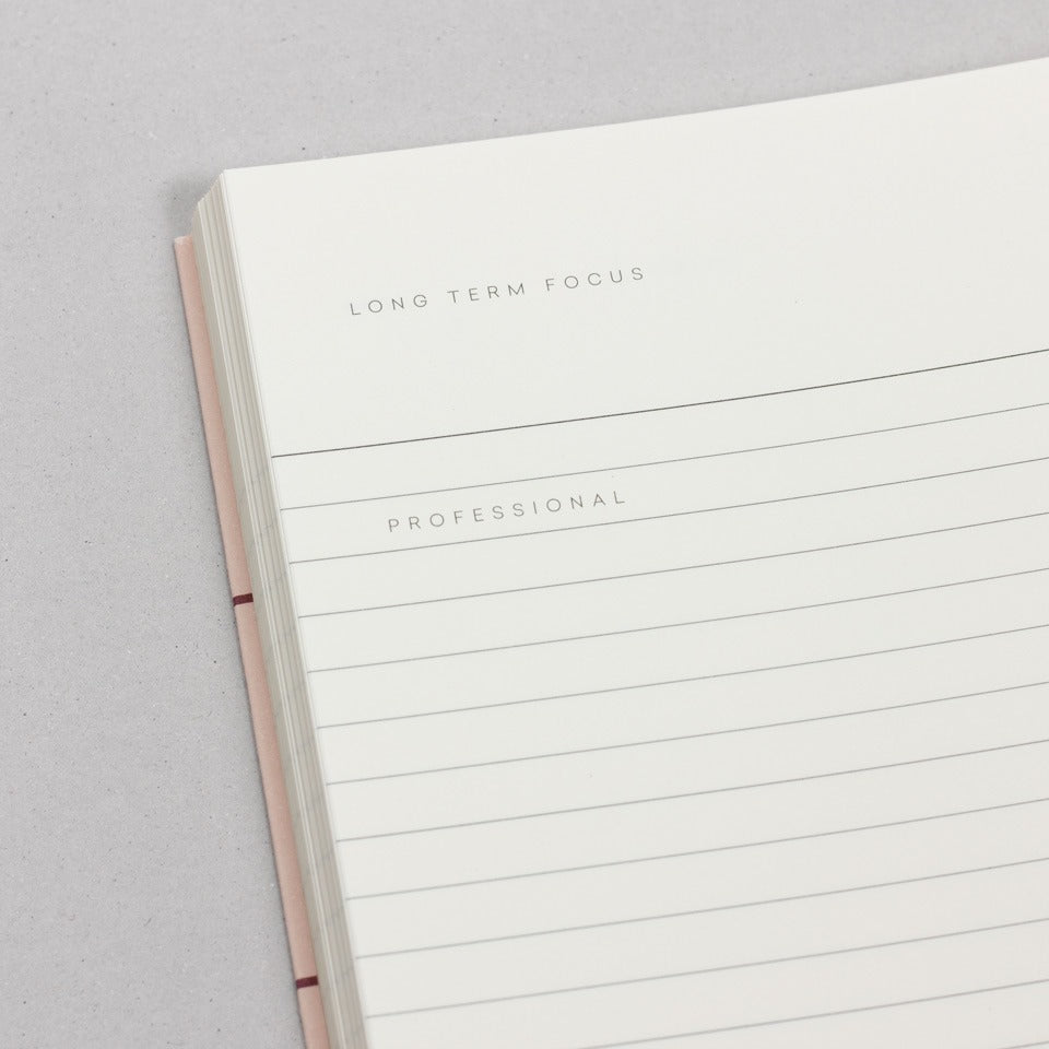 Notizbuch groß grau Notem / Uma Notebook L