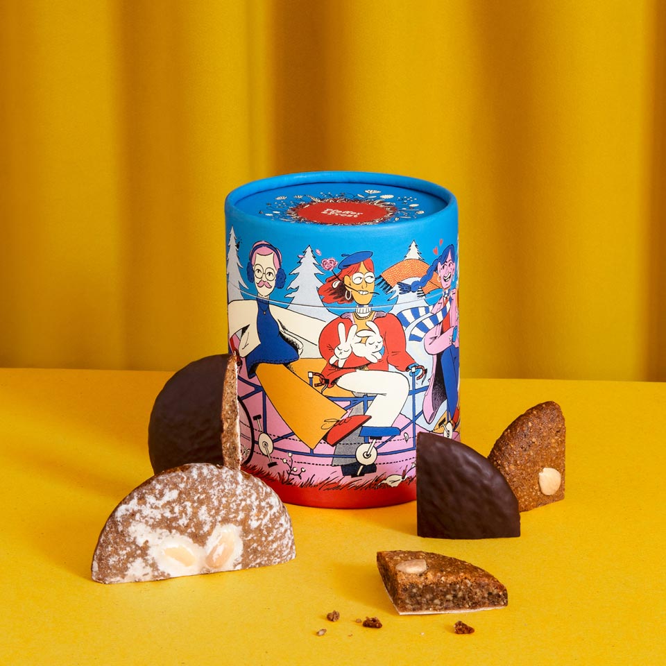 Lebkuchendose Ollie Silvester