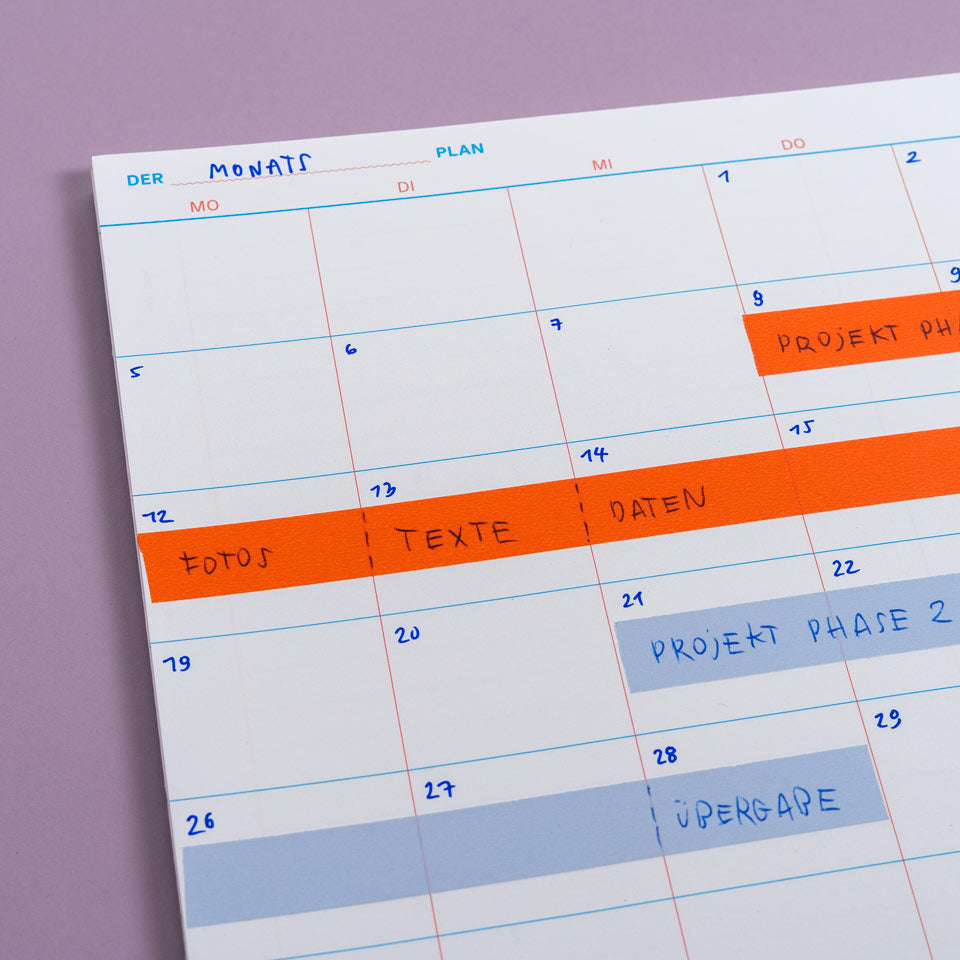 Notizblock Eisenhauer Planer
