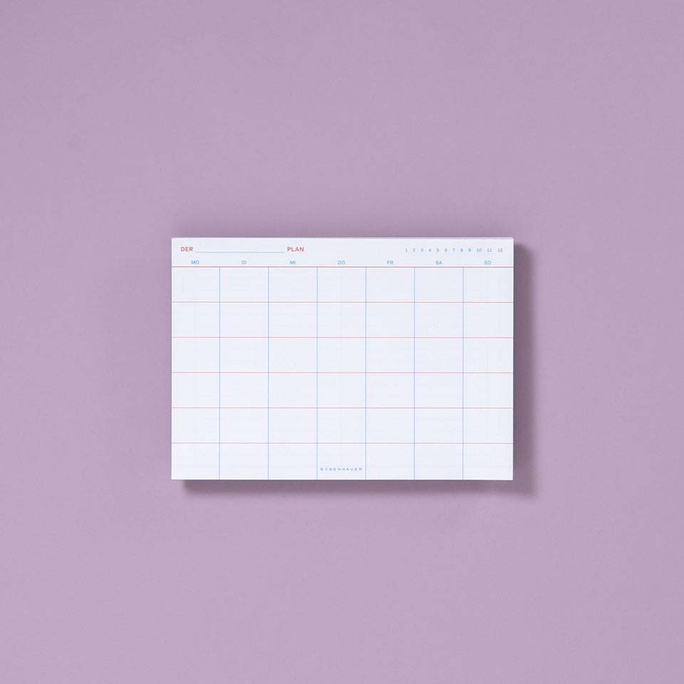 Notizblock Eisenhauer Planer