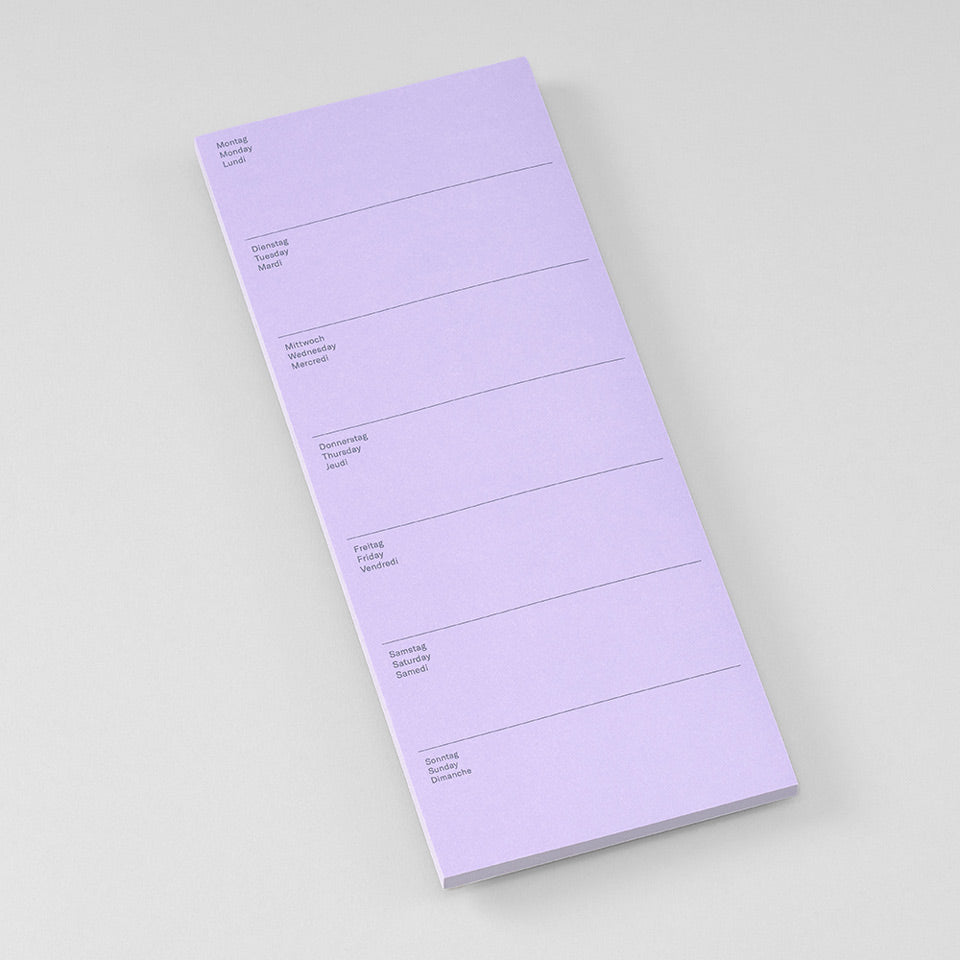 Sticky Wochenplaner
