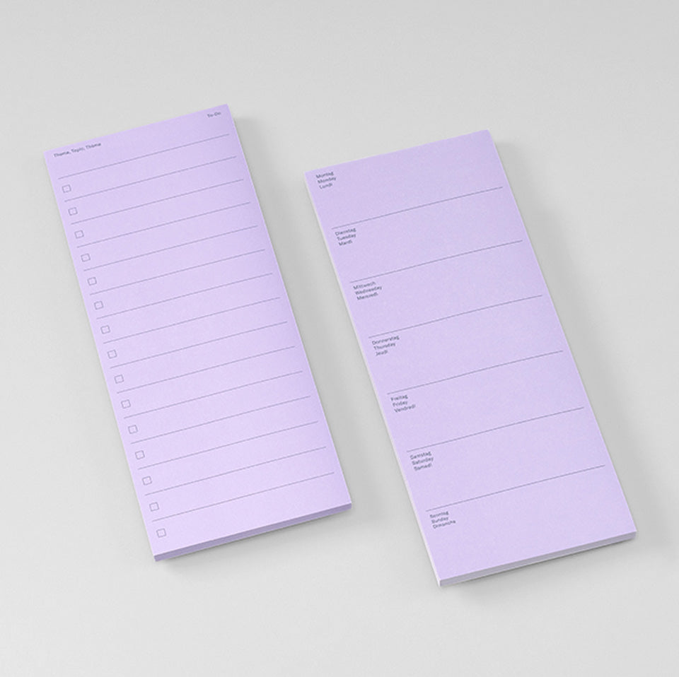 Sticky Wochenplaner