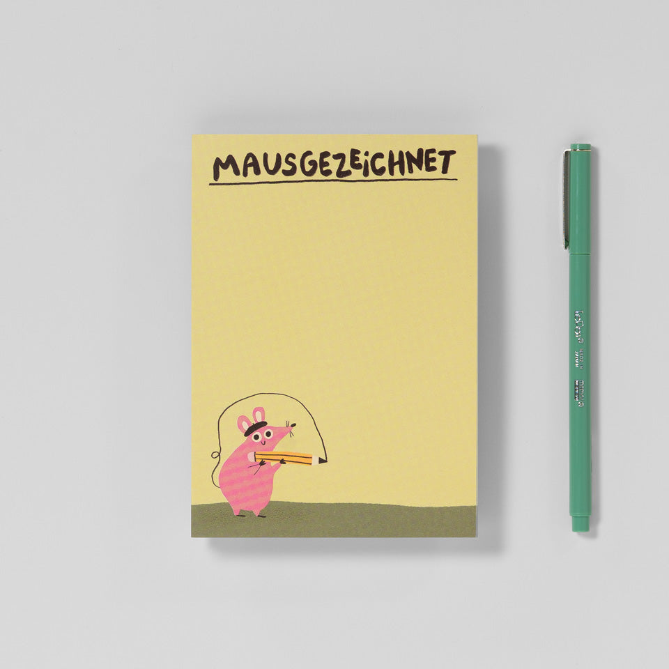 Notizblock - Mausgezeichnet