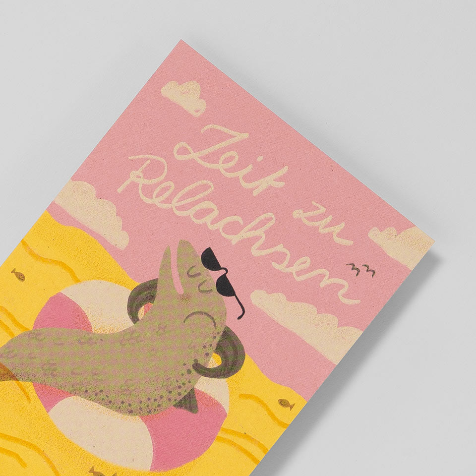 Postkarte Zeit zu Relachsen