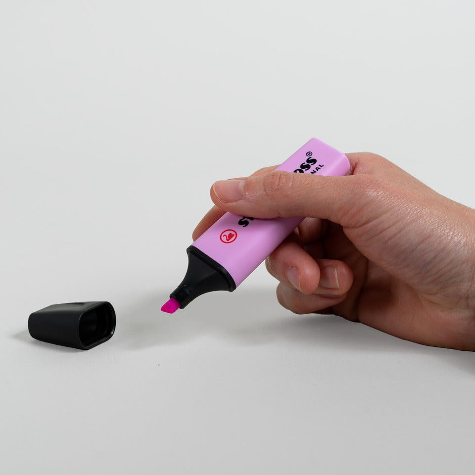 15er Set Textmarker Stabilo pastell
