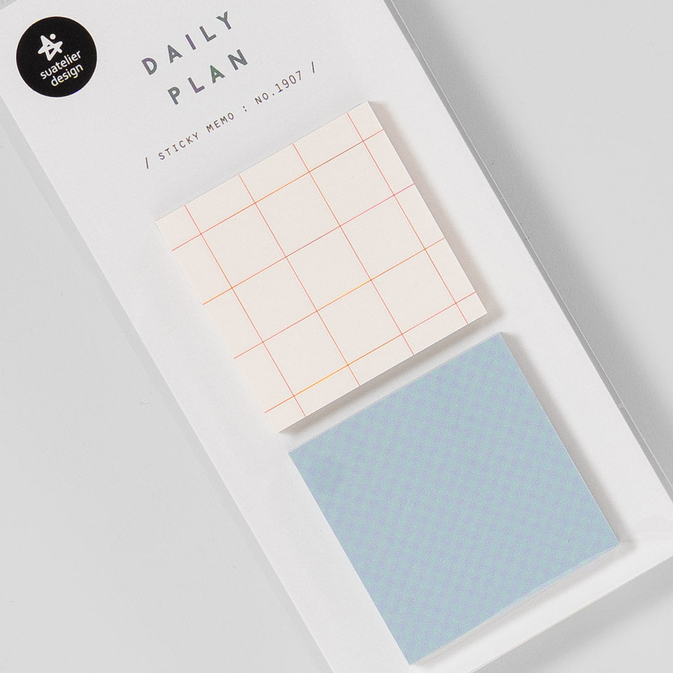 Daily Plan Sticky Memo quadratisch 1907