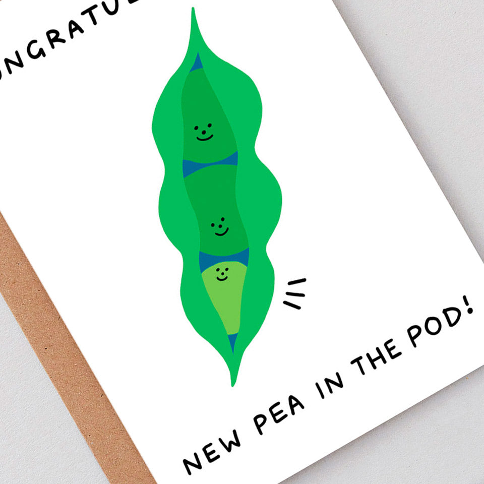 Geburtskarte New Pea In The Pod!